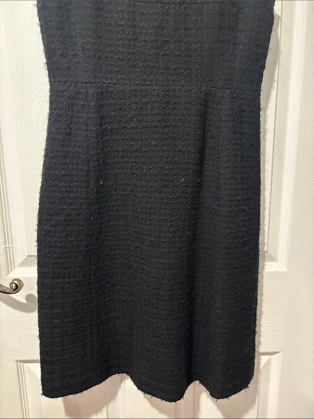 Tory Burch Black Wool Dress